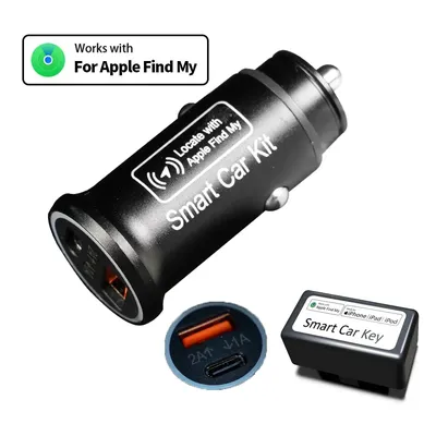 Universal Mini Car Charge AP200 GPS Locator Cigarette Lighter Iphone Ipad USB Type-C Find My Apple