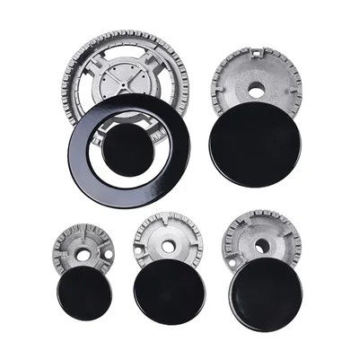 Cooker Hat Set Oven Gas Hob Burner Crown Flame Cap For Kitchen For SABAF Stove Handles Lid Kit For