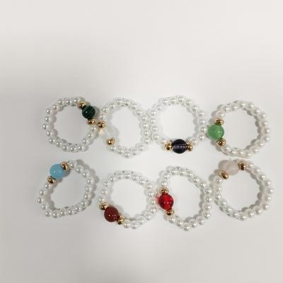 TEMU 8 Bohemian Design High-end Colorful Natural Stone Set That Does Not Fade Image