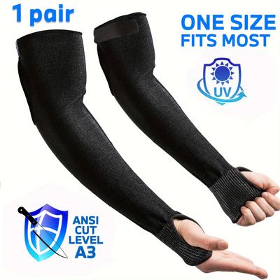 TEMU 1 , , Cut Sleeves And - Arm Sleeves For Gardening, Welding, , Pet Grooming, Arm Guards For Biting - Unisex Gardening