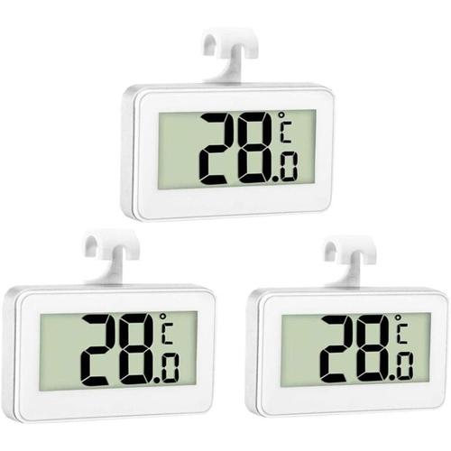 3X Kühlschrankthermometer Digitales Thermometer Gefrierschrank Kühlschrankthermometer Schlafzimmer