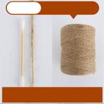 La cordeline Ficelle Jute Naturel Ø3.0mm ±300m pour Le Jardinage, Bricolage, activités manuelles