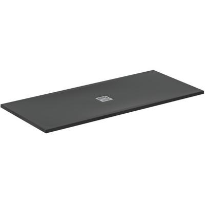 Ideal Standard Rechteck-Duschwanne Ultra Flat S + 1800x800mm Ablauf zentriert Schiefer, T5612FV T5612FV Image