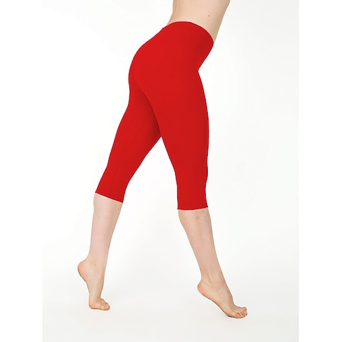 Damen Sport Leggings Yogahose Po-Lifting Bauchkontrolle Hohe Taille Fitnesstraining Laufen Fitness Capri Leggings Unterteile Einfarbig Dunkelgrau Schwarz Weiß Sport Sportkleidung Hohe Elastizität Image
