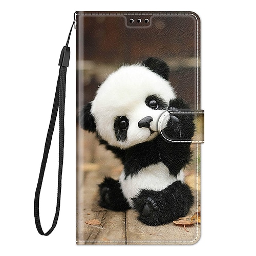 Handy Hülle Handyhüllen Für iPhone 14 Pro Max Plus 13 12 11 Pro Max Rückseite Mit Ständer Mit Handgelenkschlaufe Kartenfach Retro TPU PU-Leder Image