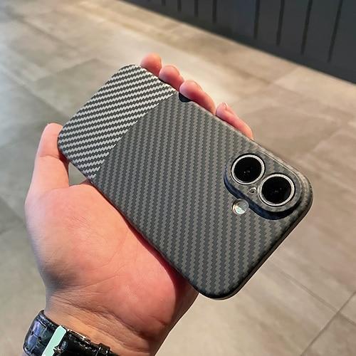 Handy Hülle Handyhüllen Für iPhone 17 Pro Max 17 Air 16 15 14 Pro Max Plus 15 14 Pro Max 13 Pro Max Rückseite Stoßfest Retro Kohlefaser