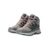 Wanderschuh JACK WOLFSKIN "CYROX TEXAPORE MID W", Gr. UK 8 - EU 42, Normalschaft, braun (pebble), Hauptmaterial: Synthetic; ;Second Material: Textile; Futter: Texapore Core ;Sole: Rubber / EVA; 100% Rubber/ EVA, Schuhe