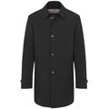 Bugatti HERRENMANTEL POPELINE Gr. 64 in schwarz | 100% Polyester