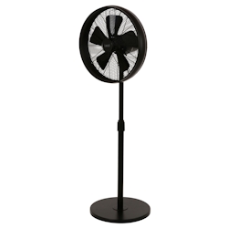 Lucci Standventilator Breeze Pedestal Schwarz Schwarz