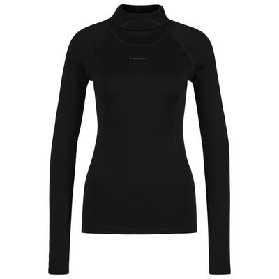 Icebreaker - Women's 300 MerinoFine Polar L/S Roll Neck - Merinounterwäsche Gr M schwarz Image