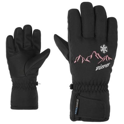 Ziener - Kid's Lailla AS(R) - Handschuhe Gr 5 schwarz