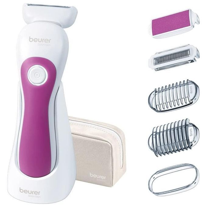Beurer HL 36 Rasoio WetDry Utilizzabile Anche Sotto la Doccia, con Luc