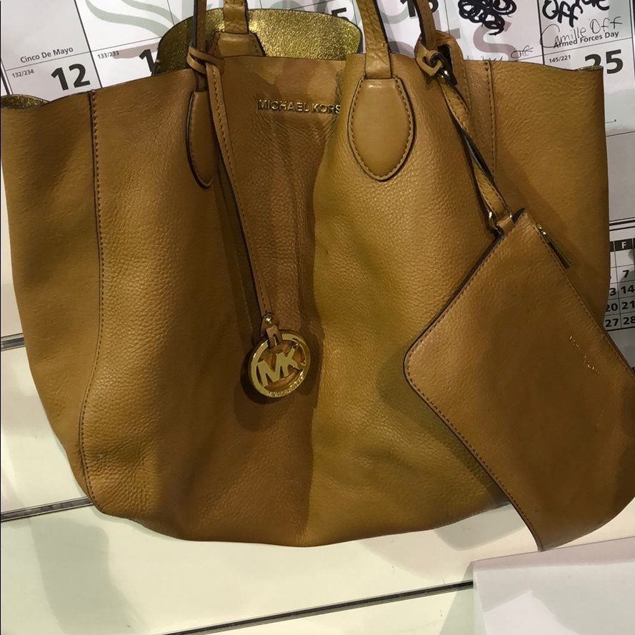 Michael Kors Bags | Used Mk Purse With Little Wear | Color: Brown | Size: Os