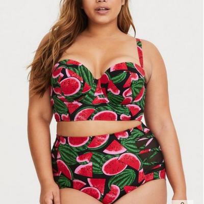 Torrid Swim | Torrid 2 Pc . Swim Set Both Pcs. Included Size 1 | Color: Black | Size: 1x