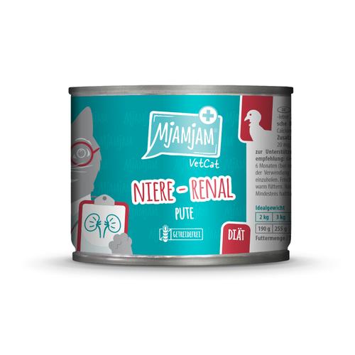 6x200g MjAMjAM VetCat Renal - Pute Katzenfutter nass