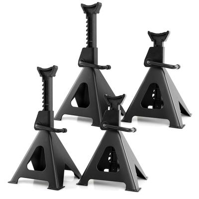 2/4 Pairs 6 Ton Capacity Jack Stands Metal Car Lifting Stands