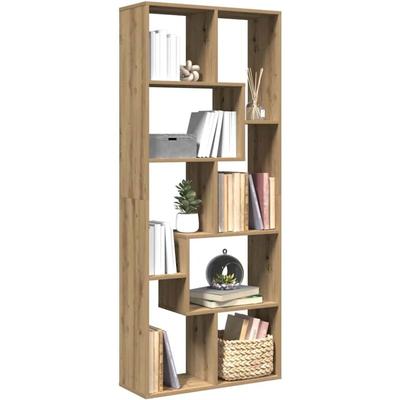 Raumteiler-Bücherregal Artisan-Eiche 67x25x161,5 cm - Vidaxl Image
