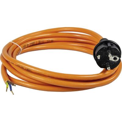 As Schwabe 70909 Strom Anschlusskabel Orange 3.00 m