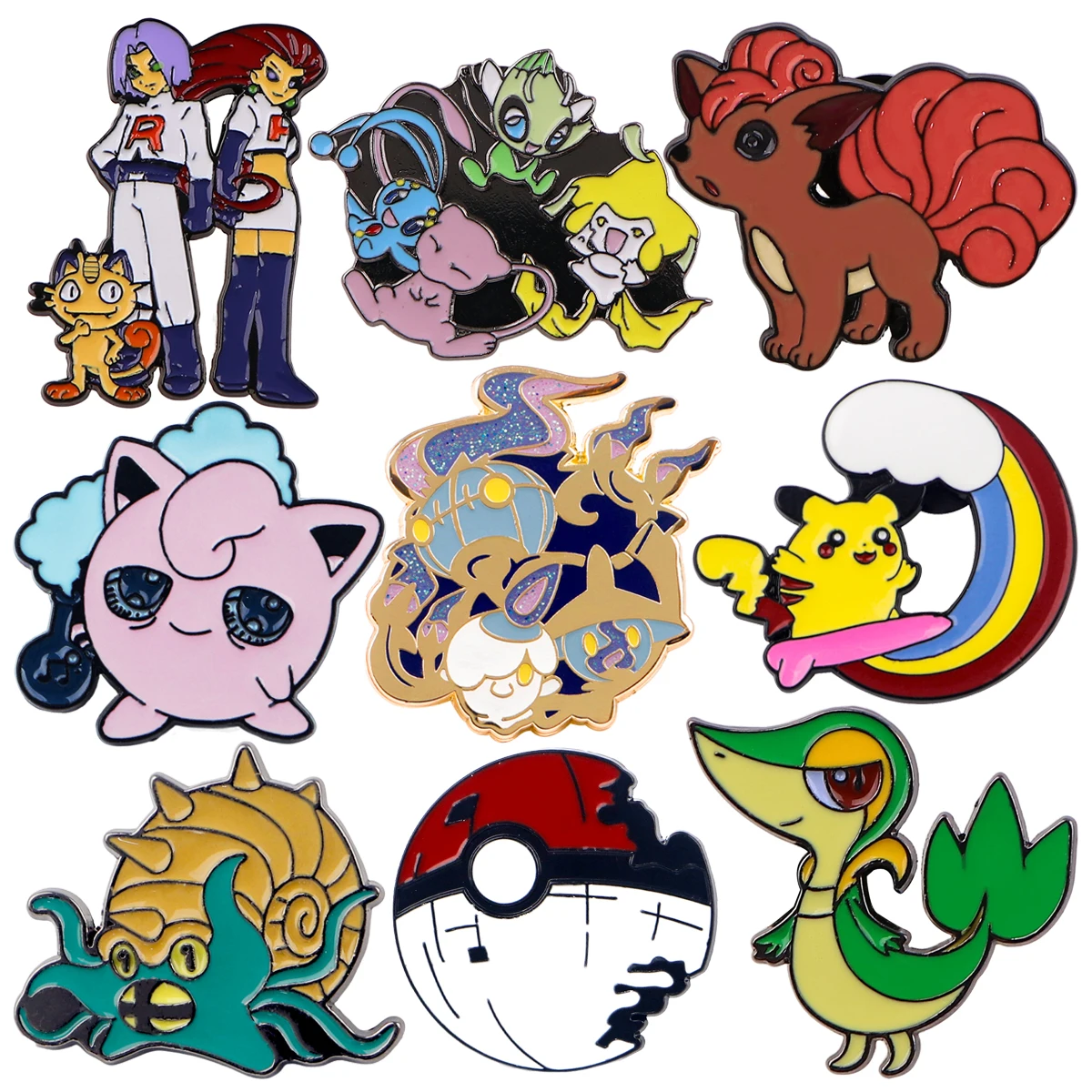 Broches de jeu d'anime en émail pour femmes, épingles à revers, Badge sur sac à dos, accessoires de Costume, bijoux à la mode, cadeaux pour amis