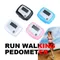 Podomètre LCD pour sport sain, compteur de pas et de calories, à distance de marche, podomètre de