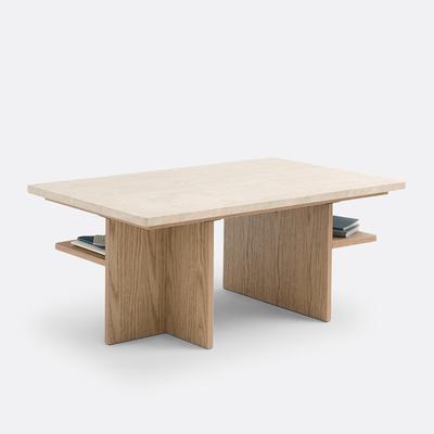 Caliste Travertine Coffee Table