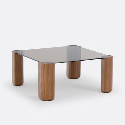 Boldi Walnut & Glass Coffee Table