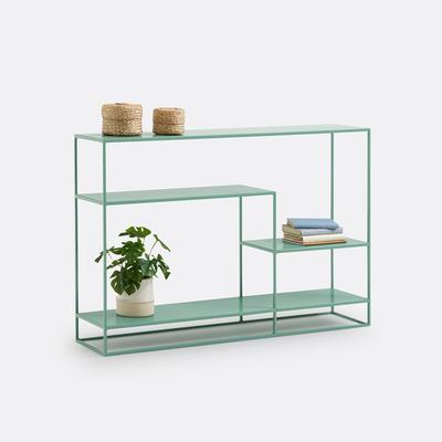 Miva Steel Asymmetric Console Table