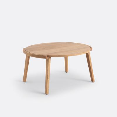 Tibet Solid Oak Round Coffee Table