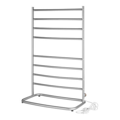 Jerdon Style Hyde Park WHS 8-Rail Nickel Freestanding Towel Warmer - 80W