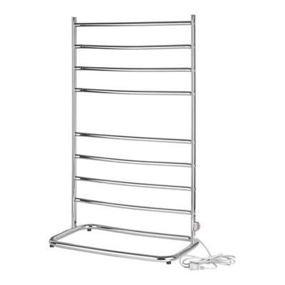 Jerdon Style Hyde Park WHC 8-Rail Chrome Freestanding Towel Warmer - 80W