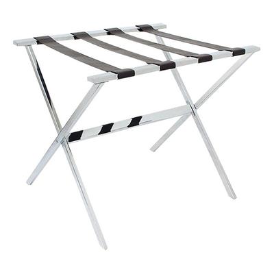 room360 London Brown Faux Leather Folding Luggage Rack RLR001BRL20 - 2/Case