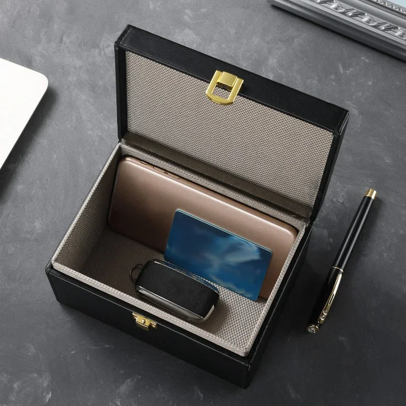 Nouvelle boîte Faraday grande voiture bloqueur de Signal sans clé antivol boîte de téléphone portable voiture porte-clés protecteur anti-rayonnement sécurité 2024