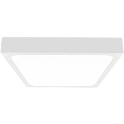 Quadratische LED-Deckenleuchte 18W Farbe Weiß 6500K IP44 - V-tac Image