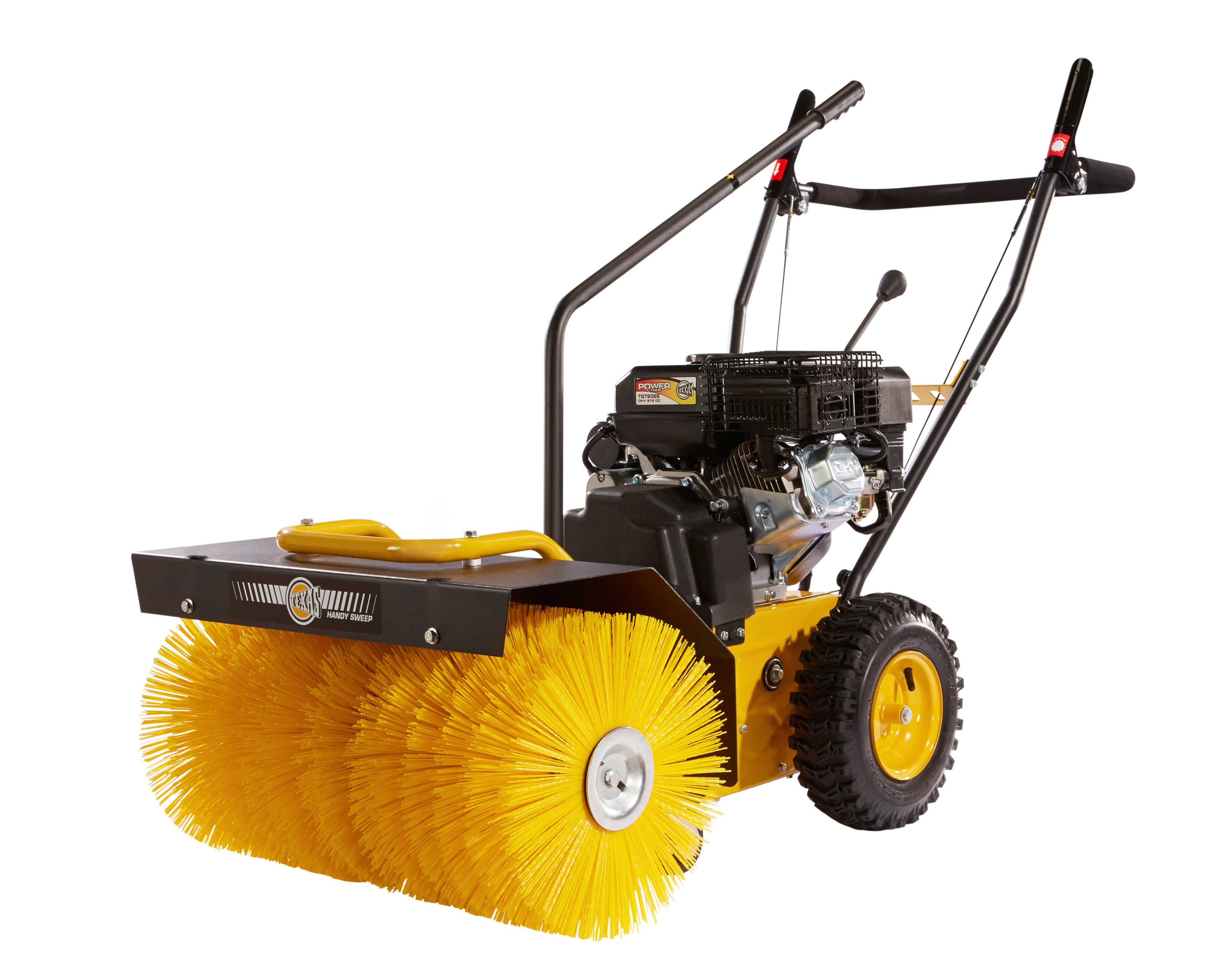 Kehrmaschine TEXAS "Handy Sweep 650TG", gelb, Einachser Image