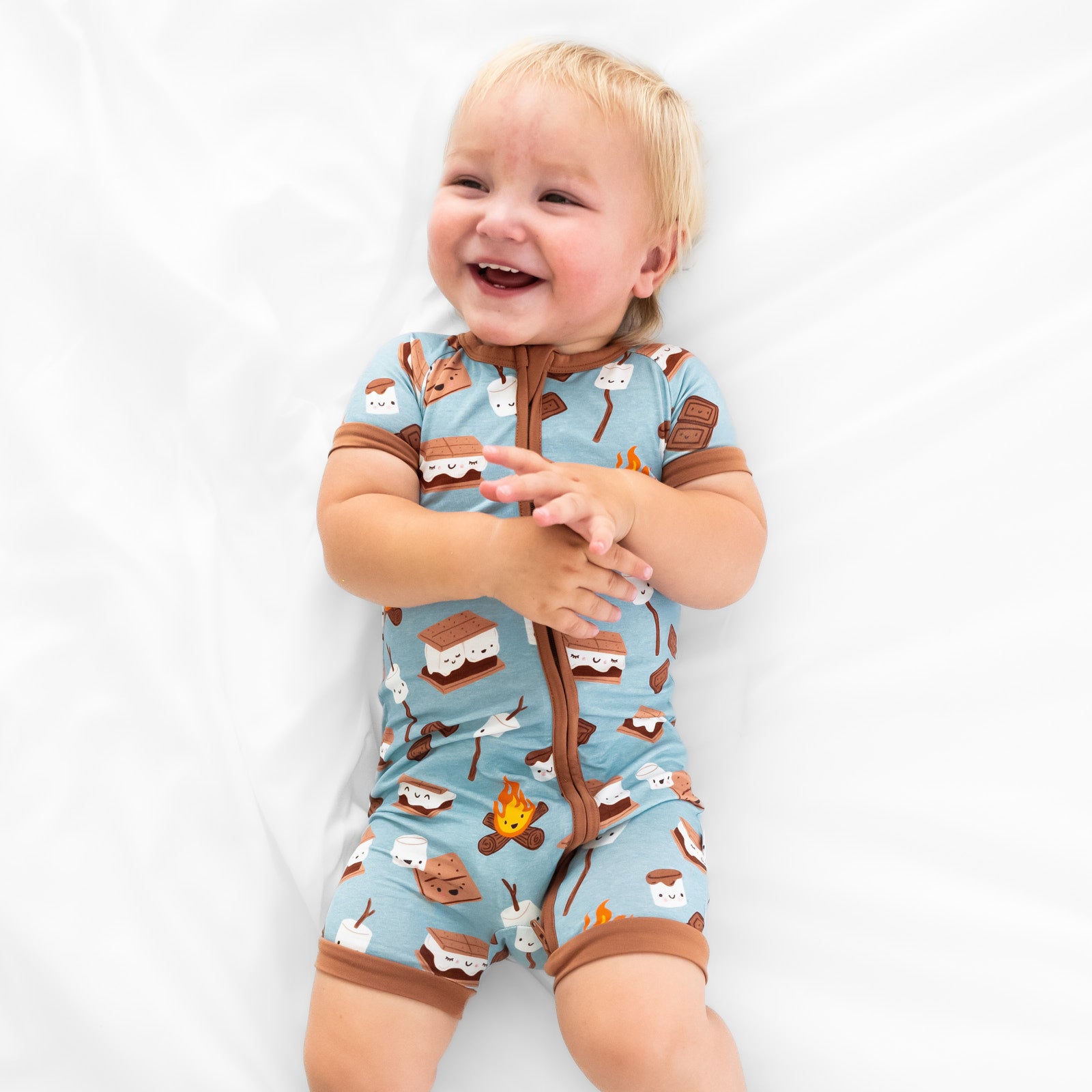 S'mores Galore Shorty Zippy - 2T