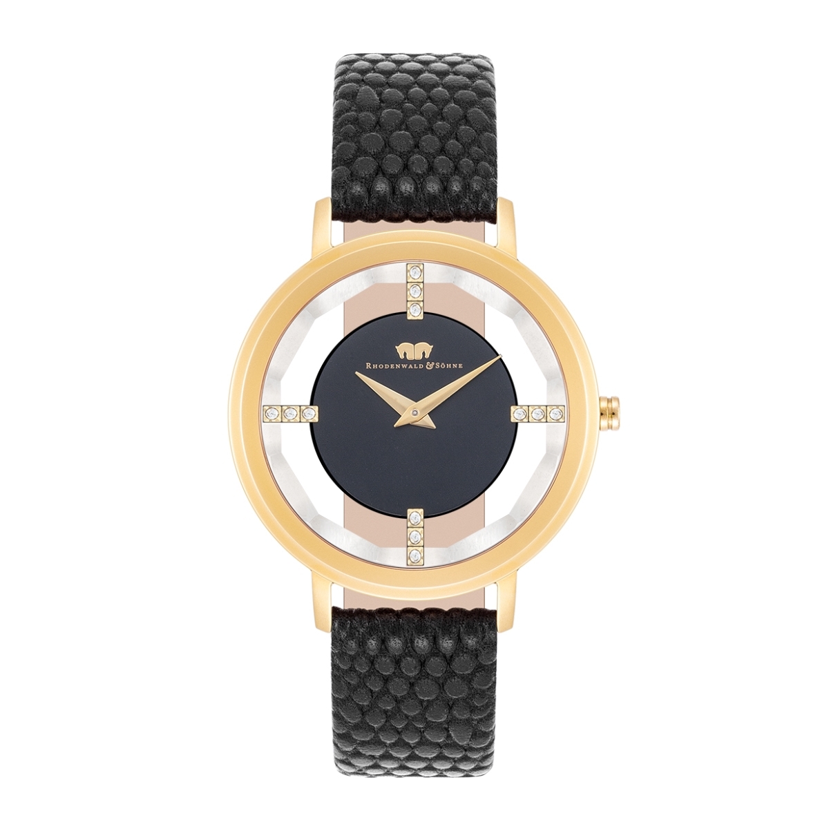 Rhodenwald & Söhne Womens Female Stainless Steel Watch 36,0mm - Gold - One Size | Rhodenwald & Söhne Sale | Discount Designer Brands