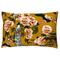 Paoletti Geisha Floral Cushion - Yellow - One Size | Paoletti Sale | Discount Designer Brands