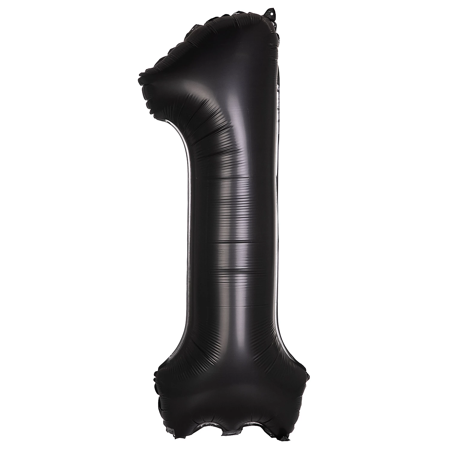 Ballon hélium chiffre "1", noir, 86 cm