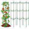 Gabbie per Pomodori da Giardino 4 Pacchetti, Gabbia Sostegno per Pomodori 160cm, Gabbia Supporto