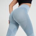Per donna Pantaloni da yoga Leggings da yoga Patchwork Vita Alta Yoga Allenamento in Palestra Pilates Collant Nero Rosa Verde militare Autunno Gli sport Abbigliamento sportivo Elasticizzato Taglia