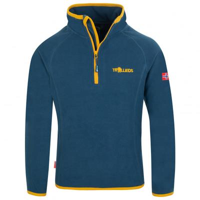 Trollkids - Kid's Nordland Half Zip - Fleecepullover Gr 104 blau Image