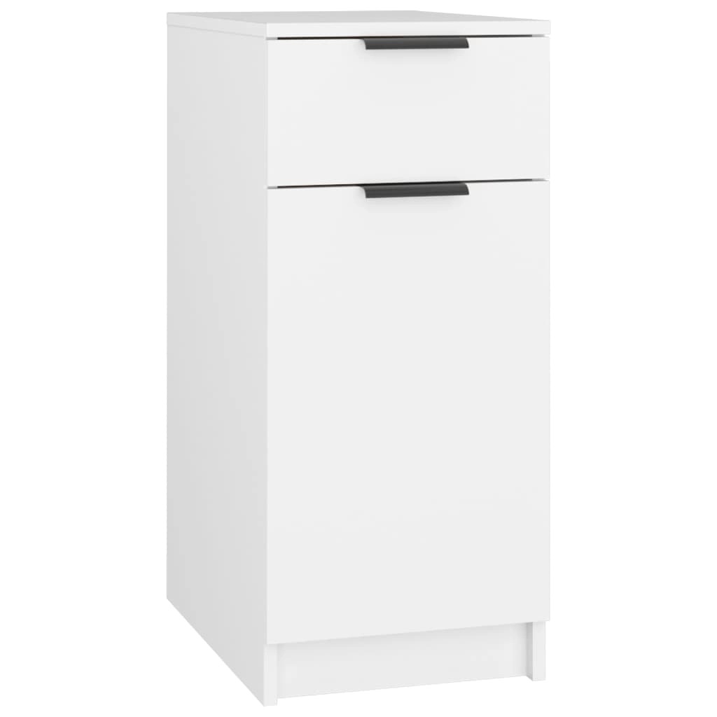 vidaXL Büroschrank Weiß 33,5x50x75 cm Holzwerkstoff Image