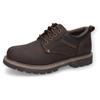 Schnürschuh DOCKERS BY GERLI, Herren, Gr. 40, braun, Leder, Basic, Schuhe, Trekkingschuh, Trachtenschuh mit Profilsohle