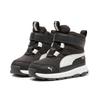 Winterboots PUMA "EVOLVE BOOT PURETEX AC+INF", Damen, Gr. 20, schwarz-weiß (puma schwarz, ash gray, puma weiß), Textil, sportlich, Schuhe, Snowboots, Winterstiefel, Winterschuhe, für Kinder, wasserdicht