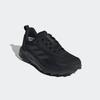 Wanderschuh ADIDAS TERREX, Gr. 43, schwarz (core schwarz, core schwarz, grau four), Textil, sportlich, Schuhe, wasserdicht