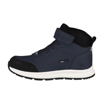 Sneakerboots TROLLKIDS "KIDS STAVANGER MID CUT XT", Gr. 37, blau (mystic blau), Textil, Synthetik, mehrfarbig, sportlich, Schuhe, wasserdicht, Klettverschluss, reflektierende Details Image