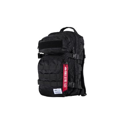 Rucksack ALPHA INDUSTRIES "Alpha Industries Accessoires - Bags Tactical Backpack", Gr. onesize, schwarz, Obermaterial: 100% Nylon, Futter: 100% Nylon, Rucksäcke Image