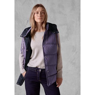 Steppweste CECIL, Damen, Gr. L (42), lila (stormy violet), Stoff, 100% Polyester, unifarben, casual, normal normal, ohne Ausschnitt, Westen, mit moderner Steppung Image