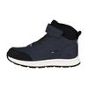Sneakerboots TROLLKIDS "KIDS STAVANGER MID CUT XT", Gr. 32, blau (mystic blau), Textil, Synthetik, mehrfarbig, sportlich, Schuhe, wasserdicht, Klettverschluss, reflektierende Details