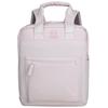 Cityrucksack HARBOUR 2ND "Hamburg L", Damen, Gr. B/H/T: 25cm x 31cm x 10cm, rosa (flamingo), Canvas, Polyurethane, Baumwolle, casual, Rucksäcke, Tagesrucksack Arbeitsrucksack Freizeitrucksack
